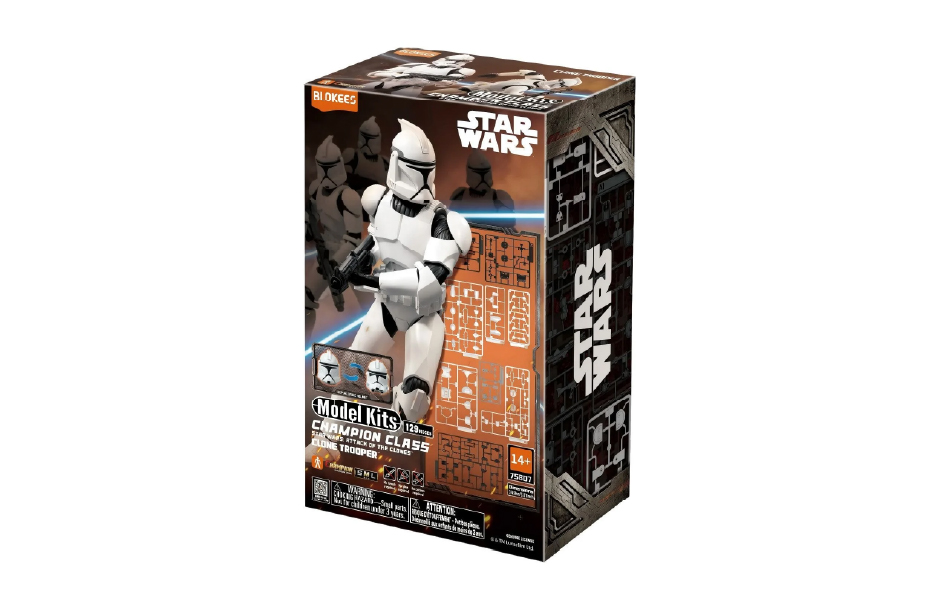 Blokees Star Wars: Attack of the Clones CC07 Series - Clonetrooper